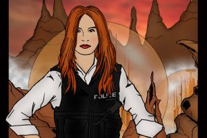 Interview With Jim Wilkins Artist for Doctor Who Web Strip ‘In Print’