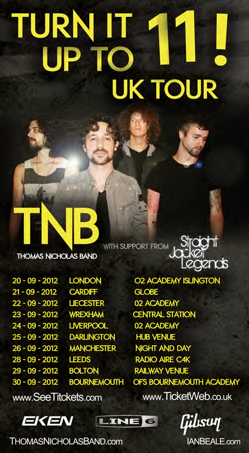 Thomas Nicholas Band - Tour Dates