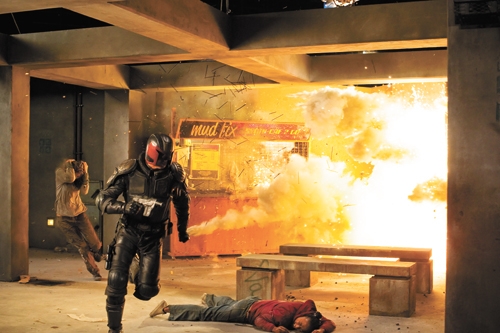 Judge Dredd Explosion