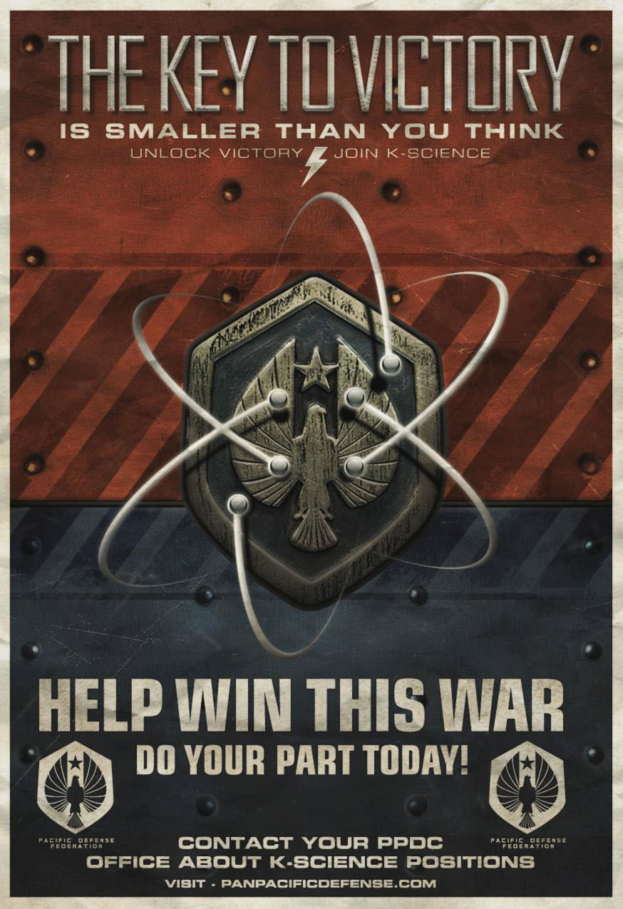 New Pacific Rim Poster and How To Enlist In The PPDC + WonderCon Trailer New Pacific Rim Poster and How To Enlist In The PPDC + WonderCon Trailer