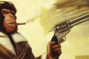 Author Interview with Gareth Powell of the Ack-Ack Macaque Trilogy