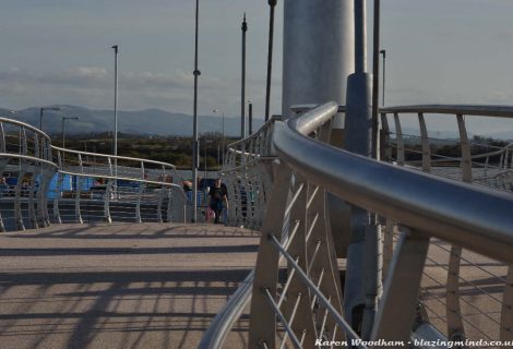 Pont y Ddraig, The New Cycle Bridge For Rhyl
