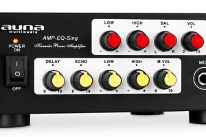 Auna Amp-EQ-Sing Karaoke PA Hifi Amplifier 400W System [Review]