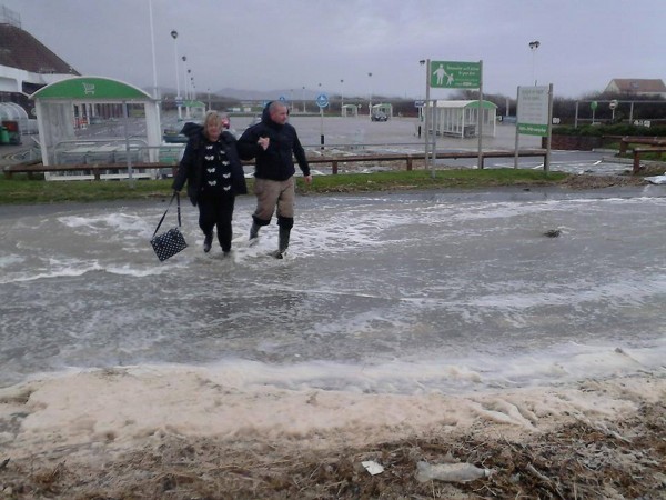Asda Flooded