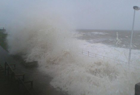 The week a tidal surge hits Rhyl and other parts of the country