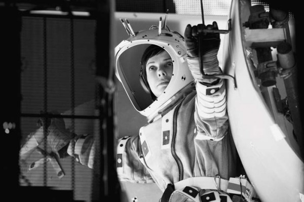 Sandra Bullock BW Gravity
