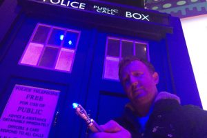 TARDIS Materialises in Prestatyn