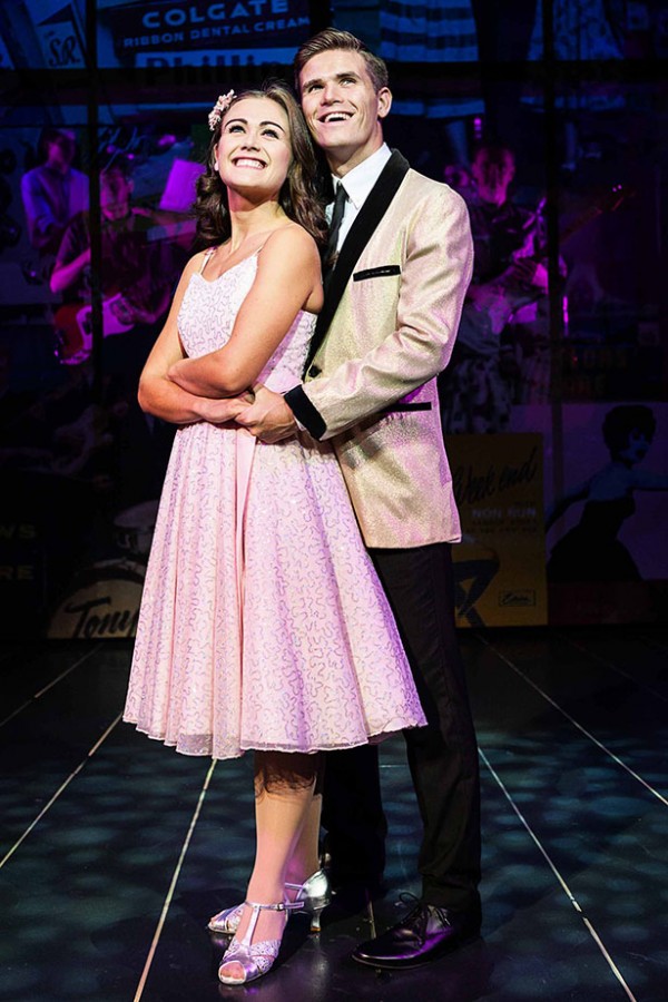 Dreamboats and Miniskirts UK Tour - Elizabeth Carter as Laura and Alex Beaumont as Bobby - credit Darren Bell (3)