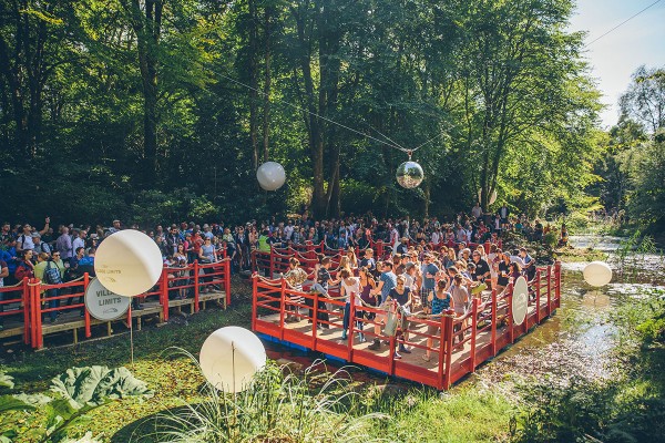 Floating dance floors at The Village Limits (Courtesy Festival No 6)