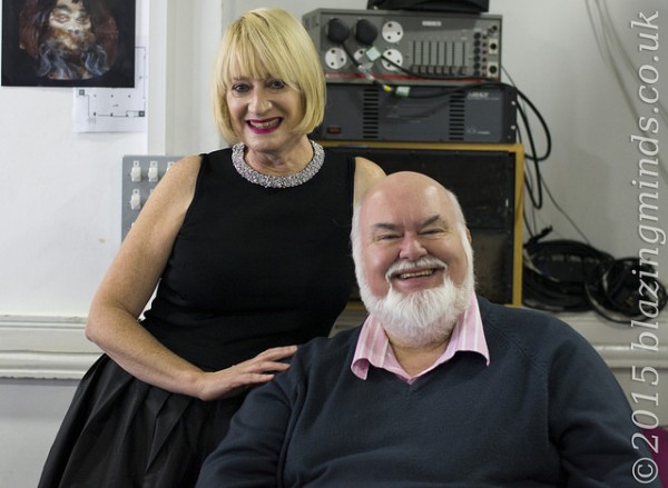 Hettie Heyridge and Steven Wickham at SciFi Wales