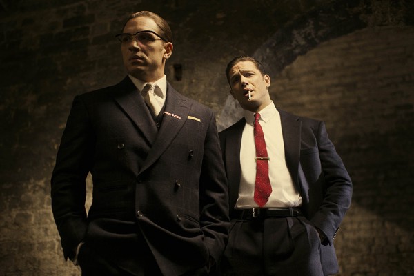 Legend Tom Hardy as the Krays