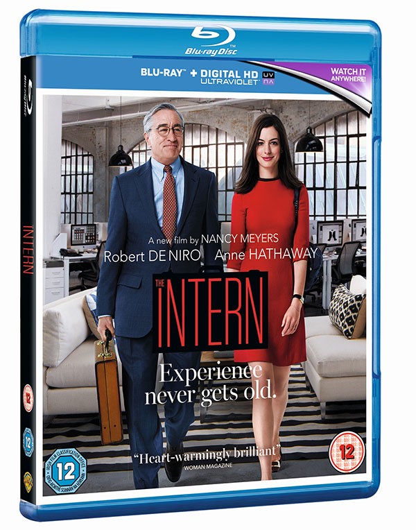 The Intern Blu-ray pack shot