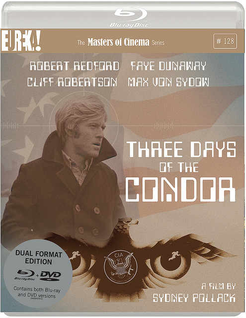 three days of the condor - dvd dlu-ray