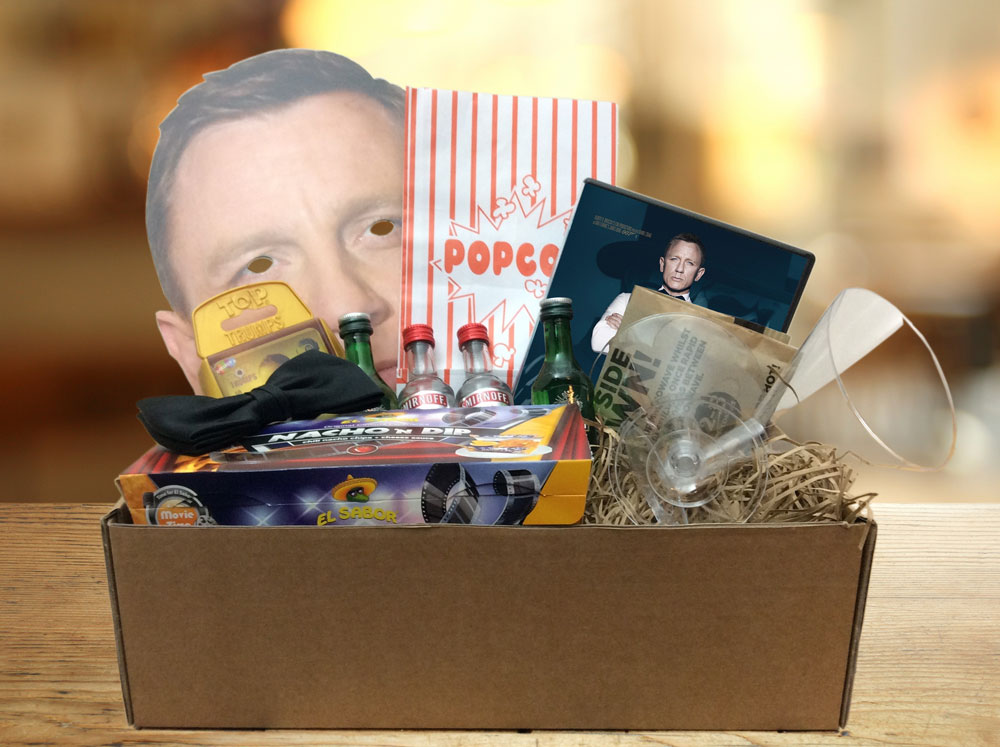 GiftAlien Bring You A Movie Night In, Shaken Not Stirred GiftAlien Bring You A Movie Night In, Shaken Not Stirred