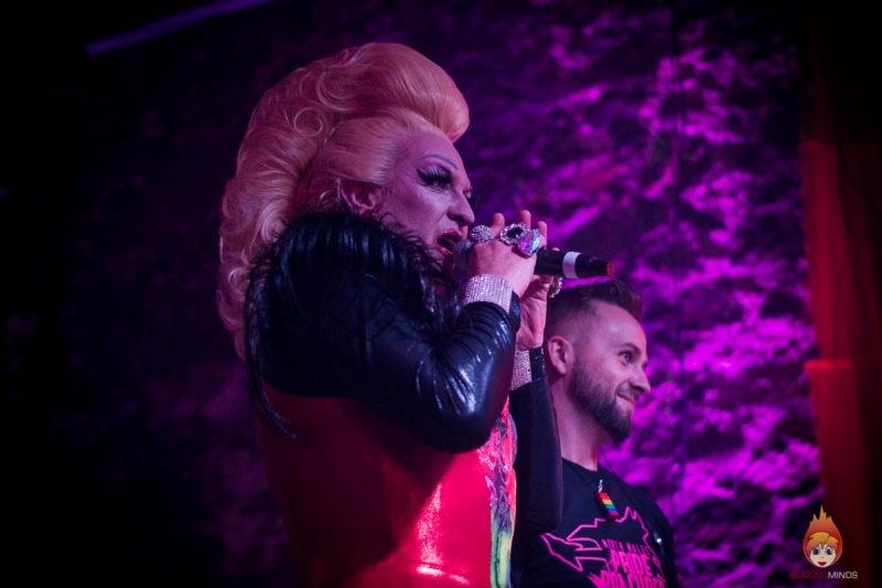 Crystal Bawls and Carwyn - North Wales Pride 2016