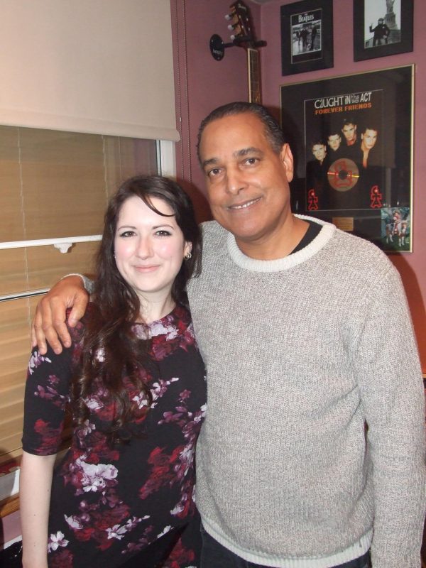 Linzi Gold with Alan Glass
