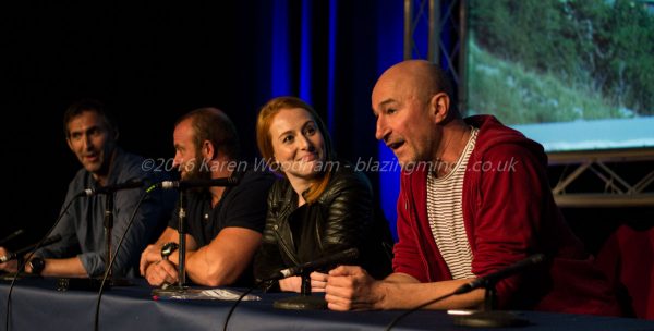 Cast of Game of Thrones during their Q&A