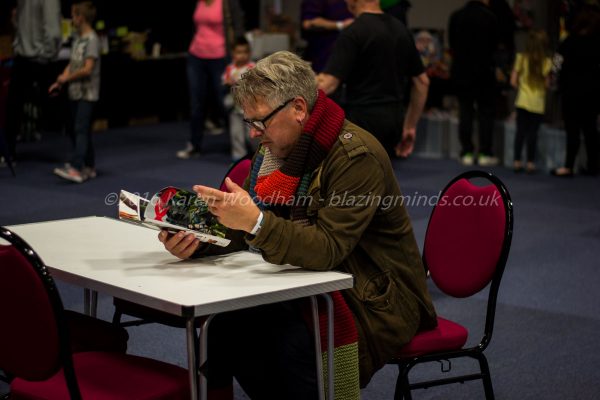 Even Doctor Who needs five minutes to chill during SciFi Wales