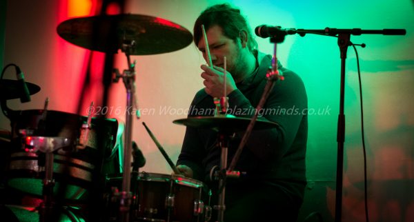 Caine During the Soundcheck at Wales Comic Con Aftershow