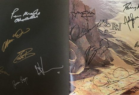 Super Star Wars fan to giveaway “priceless” autograph book to benefit disability charity