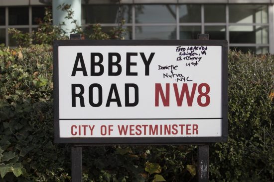 Abbey Road NW8 - Road Sign