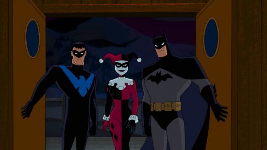 Batman and Harley Quinn - Nightwing, Harley Quinn and Batman