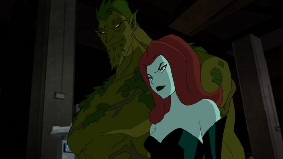 Batman and Harley Quinn - Floronic Man and Poison Ivy