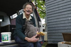Pecking Order clucks along with a new trailer!