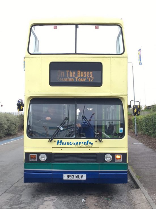 The Tour Bus Kindly Donated by Howards Travel Group