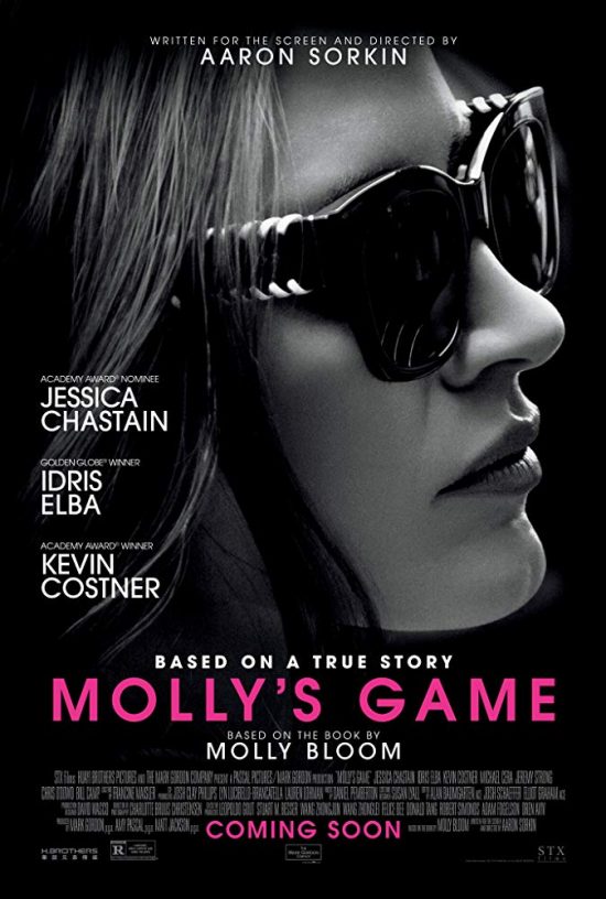 Mollys Game Poster - Blazing Minds Review