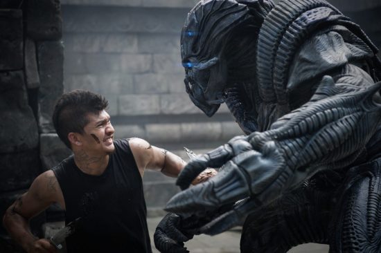 Iko Uwais vs alien in Beyond Skyline (Signature Entertainment)