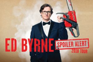 Interview with Ed Byrne by Brian Donaldson – Spoiler Alert at St David’s Hall, Cardiff