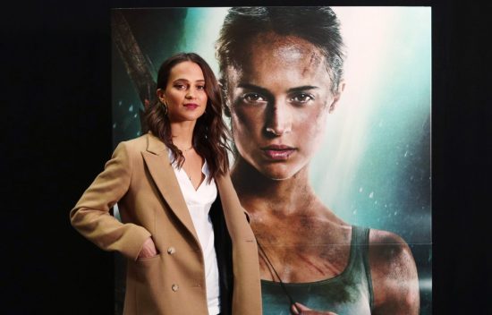 Alicia Vikander unveils Tomb Raider Escape experience