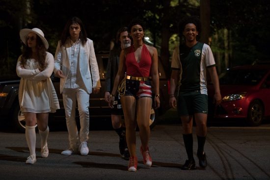 Logan Miller, Alexandra Shipp, Nick Robinson, Jorge Lendeborg Jr., and Katherine Langford in Love, Simon (2018)
