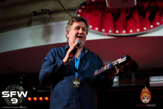 Author David J Howe introduces what's on at Sci-Fi Weekender SFW9