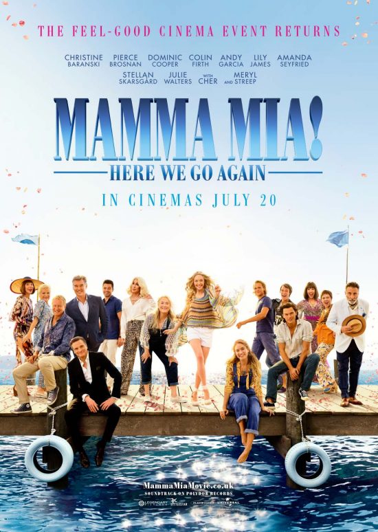Mamma Mia! Here We Go Again - Official Poster