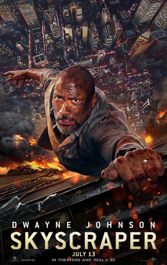 Skyscraper Poster - Dwayne Johnson