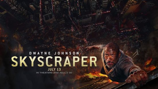 Skyscraper QUAD - Dwayne Johnson