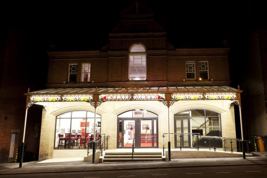 Theatr Colwyn Front View Night time