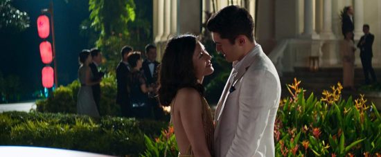 Constance Wu and Henry Golding in Crazy Rich Asians (2018)