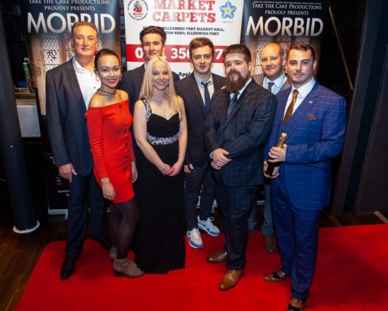 Cast at the Morbid Premiere (Courtesy Paul Warburton Photography)