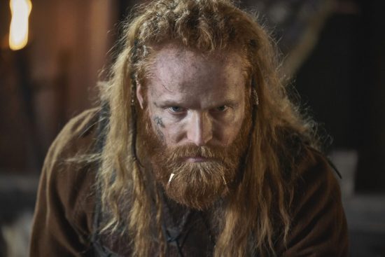 The Last Kingdom Series 3 Episode 2 Magnus Bruun as Cnut Cnut is wary of Uhtred’s loyalty to Danes © Carnival Film & Television Limited 2018 Orbital Strangers