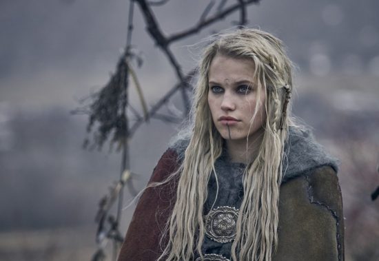 The Last Kingdom Series 3 Episode 7 Thea Sofie Loch Naess as Skade Skade reveals Bloodhairs destiny © Carnival Film & Television Limited 2018 Adrienn Szabo