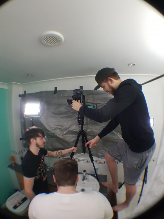 Behind the Scenes - Afraid of the Dark - Review on Blazing Minds