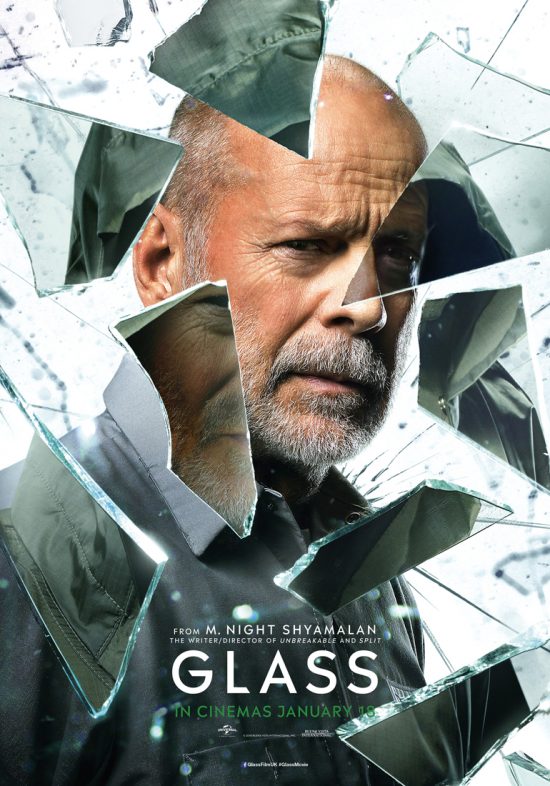 Glass - New Character Posters - Bruce Willis