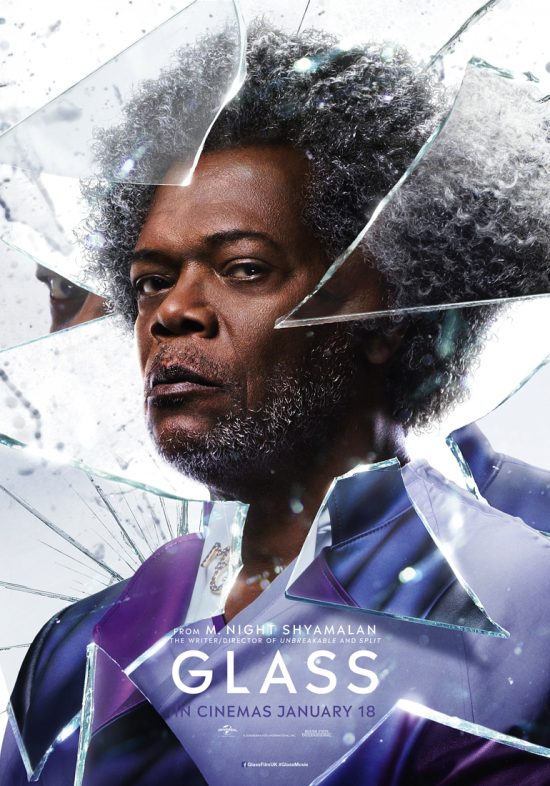 Glass - New Character Posters - Samuel L. Jackson