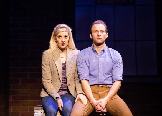 Paula Lane (Lauren) and Joel Harper-Jackson (Charlie) in Kinky Boots_Photo Helen Maybanks 2