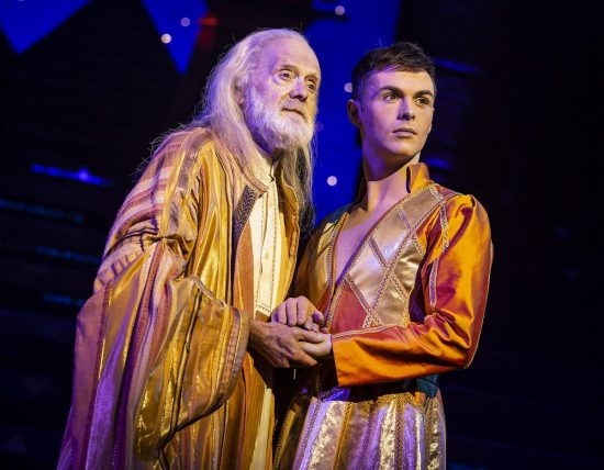 Joseph and his Technicolour Dreamcoat (Photo by Pamela Raith Photography)