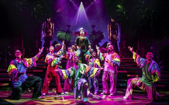 Joseph and his Technicolour Dreamcoat (Photo by Pamela Raith Photography)