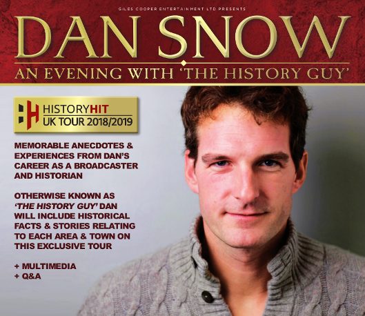 Dan Snow heads to St Davids Hall